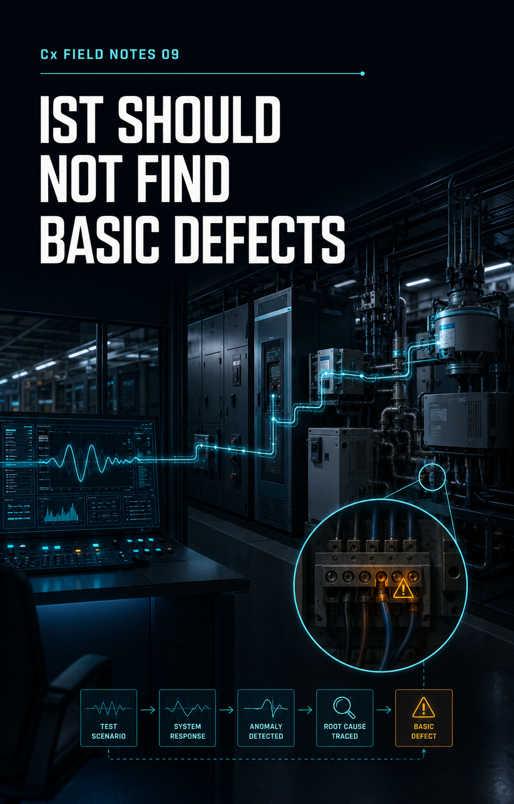 Concept illustration for IST Should Not Find Basic Defects